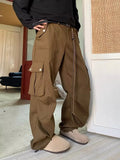 Threebooy Wide Cargo Pants Men Baggy Oversize Cargo Trousers Male Oversize  Loose Casual Streetwear Hip Hop Pocket Spring