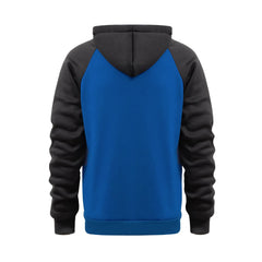 Threebooy  Men's Color Block Fitness Sports Sweatshirt Casual Fashion Contrasting Ragdoll Sleeve Cardigan Top