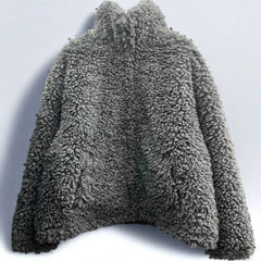 Threebooy Male Elegant Thickened Coat Versatile Japanese Casual Winter High-end Fur Coat Light Luxury Imitation Fur Padded Lapel Jacket