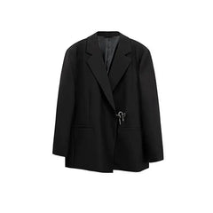 Threebooy Casual Suit Jacket Men's Spring Summer Blazers Solid Color Long Sleeves Turndown Collar Pockets One Button Tops Jackets
