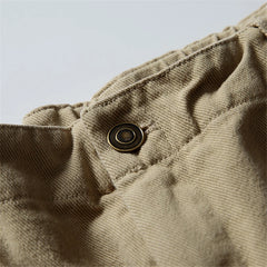 Threebooy Mens Pockets Cargo Pants Cotton Casual Trousers Men Streetwear Wide Leg Vintage Japan Style Cityboy Baggy Logging Pants Male