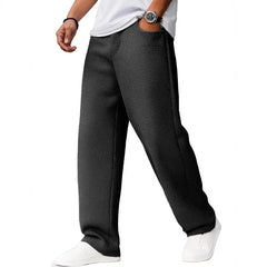 Threebooy  Fashionable Casual Pineapple Pattern Men's Straight Leg Long Pants Autumn Winter New Arrival Embroidery Sporty...