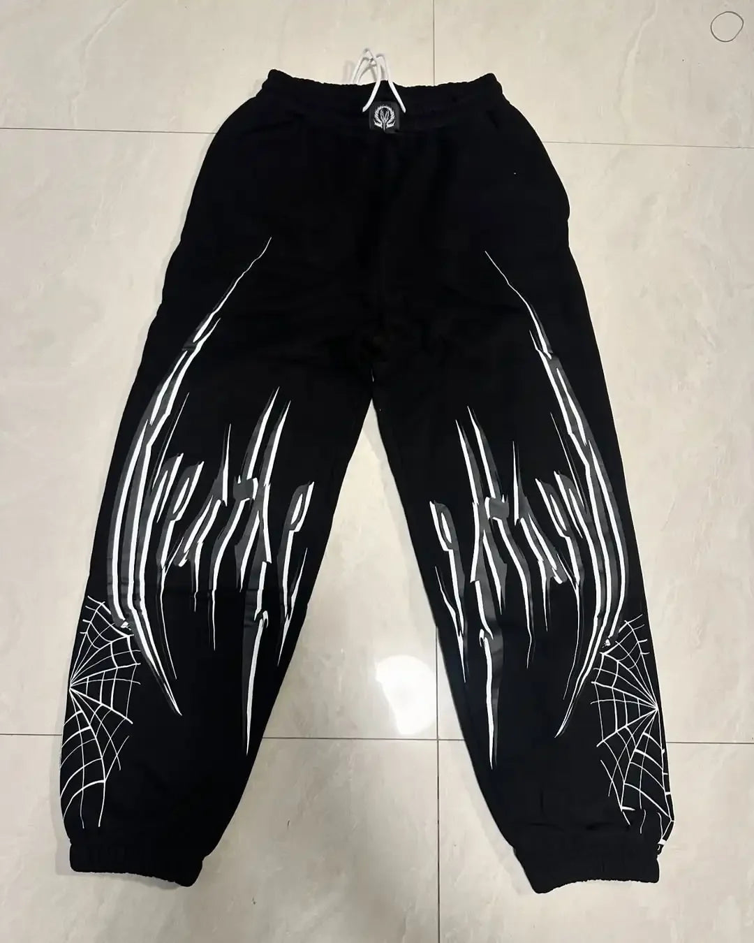 Threebooy  Y2K Breathedivinity Skull Cargo Pants Men Women Gothic Casual Sports Joggers New Hip Hop Street Fashion Couple Street Trousers