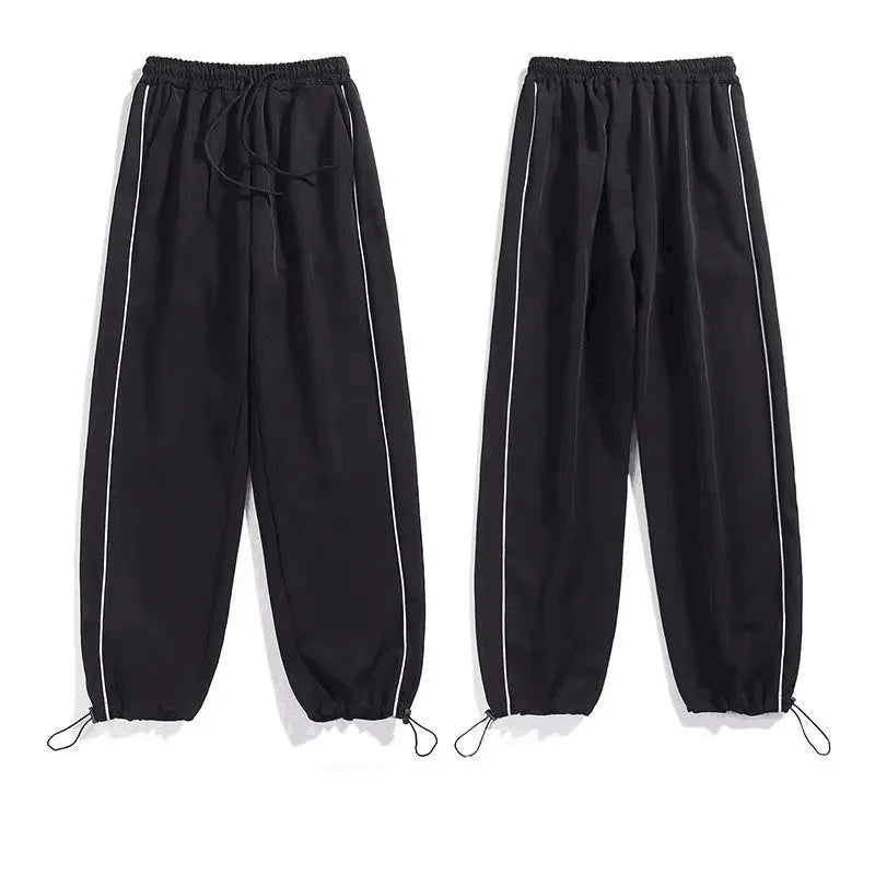 Threebooy Men's Sets New Casual One-piece Suit Male Sportswear Women Suits Overalls Trousers Loose Fleece Zipper Long Sleeves Jacket Pants