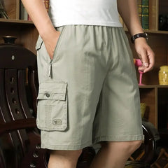 Threebooy Short Pants for Men Combat with Zipper Half Hiking Mens Cargo Shorts Hevy Whate Cotton Big and Tall Casual Designer Y2k