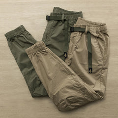 Threebooy 2025 Ice Silk Pants Men's Summer Thin Breathable Quick-drying Fishing Pants Sun Protection Outdoor Wear-resistant Sports Pants