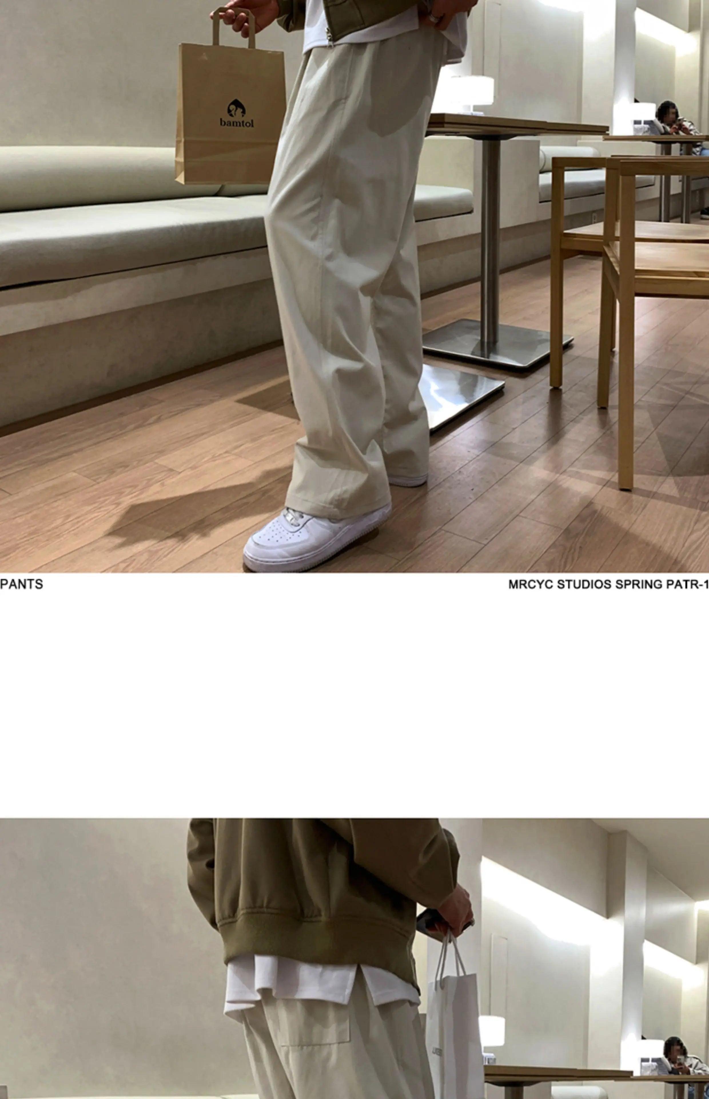 Threebooy Korean Style High-end Straight-leg Casual Pants Men's Spring Summer Loose Trousers American 2025 New Trendy Wide-leg Pants Chic