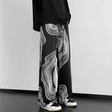 Threebooy Male Trousers Trend Men's Casual Pants Long Straight Big Size Vintage Cheap Original Clothing Clothes High Quality Aesthetic Y2k