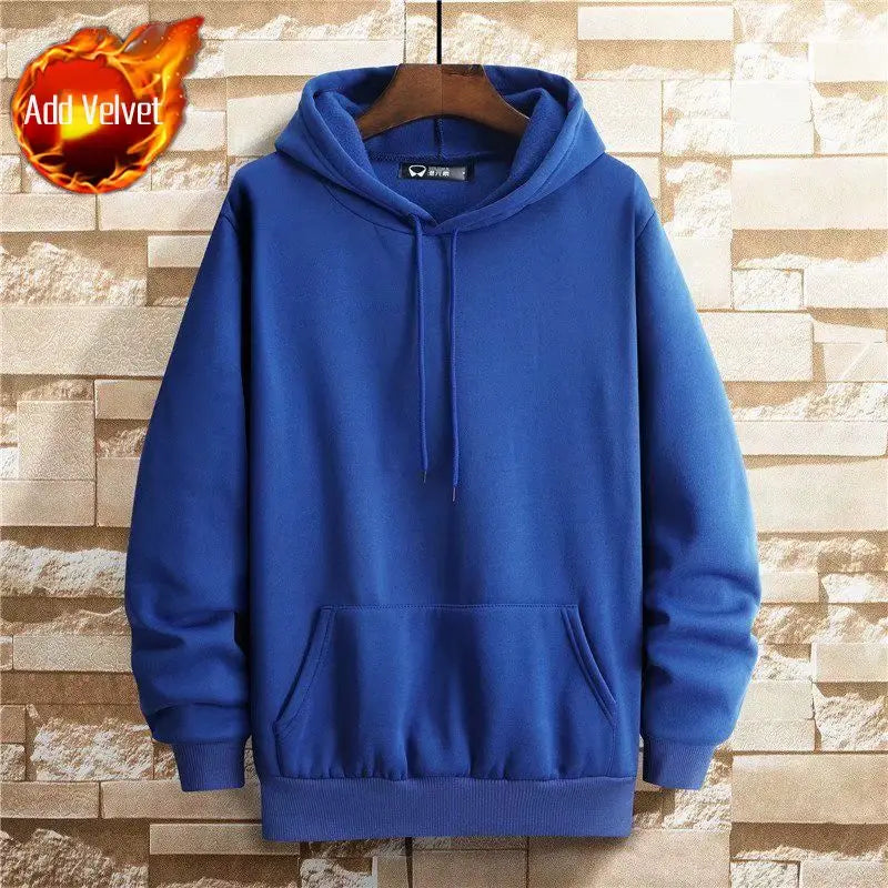 Threebooy  Gothic Vibe Hooded Sweatshirt Men's Hong Kong Streetwear Oversized Leisure Top Ins Korean Chic Spring/Fall Outerwear