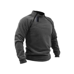 Threebooy  Mens Tactical Outdoor Polar Fleece Jacket Hunting Clothes Warm Zipper Pullover Man Windproof Coat Thermal Hiking Camping Sweater