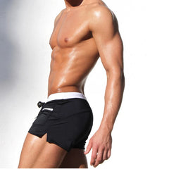 Threebooy  Mens Swim Trunks with Zipper Pocket Summer Swimming Shorts with Liner Quick Dry Breathable Bathing Suit Swimsuit Swimwear