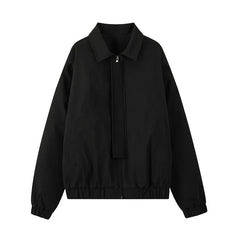 Threebooy Spring Short Jacket Men Fashion Green Black Jacket Men Streetwear Hip-hop Loose Bomber Jacket Mens Casual Jackets Coat M-3XL