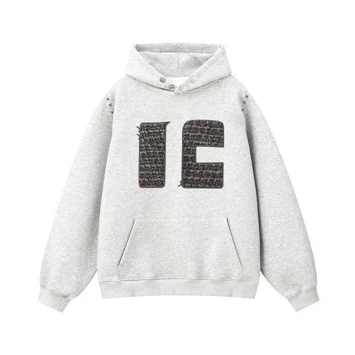 Threebooy American style autumn and winter street fashion personalized printed hoodie for men and women loose retro casual top for couples