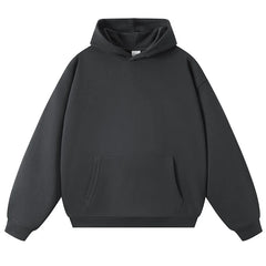 Threebooy Winter Sweatshirts Men's New High-quality Hooded Autumn Sweatshirt Men's Outdoor Solid Color Simple Casual Trendy Loose Hoodies