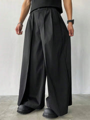 Threebooy  plus Size Men's Casual Pants Fashionable Trendy Loose Fit Comfortable Trousers for Men