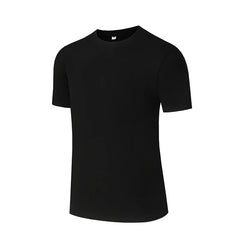 Threebooy  Summer T Shirt for Men Fashion Casual Cotton White Tee Shirts Short Sleeve Daily Casual Tops for Male
