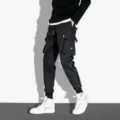 Threebooy  Men's Slim Fit Jeans Spring Autumn Distressed Casual Long Pants Low Waist Zipper Closure Polyester Fiber Youth Fashion
