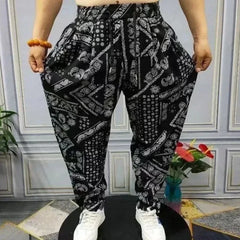 Threebooy  Spring Autumn New Fashion Elastic Waist Tie Dye Korean Thin Style Hip Hop Men's Clothing Simplicity Breathable Youth Haren Pants