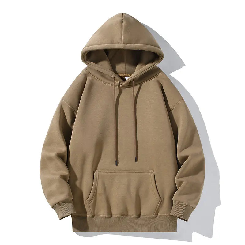Threebooy 5 Color Autumn Hoodies Men Fashion Hooded Sweatshirt Men Streetwear Hip Hop Loose Pullover Hoodie Mens Pocket Hoody M-3XL