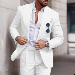 Threebooy  Men Suit Dress Suit 2piece Business Casual Gentleman Banquet Handsome Suit