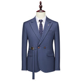 Threebooy Men's Blazer British's Style Casual Slim Fit Suit Jacket Male Dress Blazers Men Coat Terno Masculino Suit Coats Plus Size S-6XL