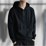 Threebooy Fashion Hoodie Men Solid Hip Hop Tracksuit Men Hooded Sweatshirt Casual Harajuku Hoodie Streetwear Mens Oversized Hoodie Man