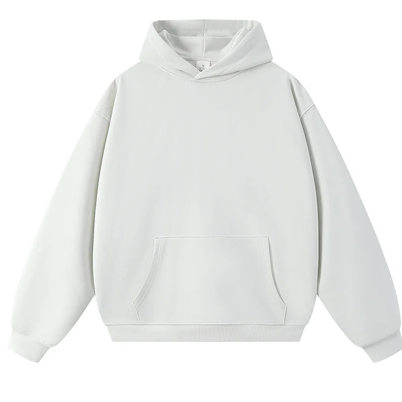 Threebooy Winter Sweatshirts Men's New High-quality Hooded Autumn Sweatshirt Men's Outdoor Solid Color Simple Casual Trendy Loose Hoodies