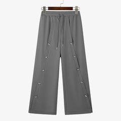 Threebooy  Men Pants Korean Style Loose Joggers Trousers Men Streetwear Drawstring Fashion Men Long Pants Casual Solid S-5XL