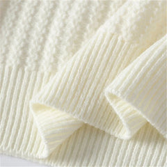 Threebooy Autumn Winter New Men's Solid Color Knitted Sweater Fashion V-Neck Youthful Vitality Pullovers Men Breathable Warm Knit Sweater