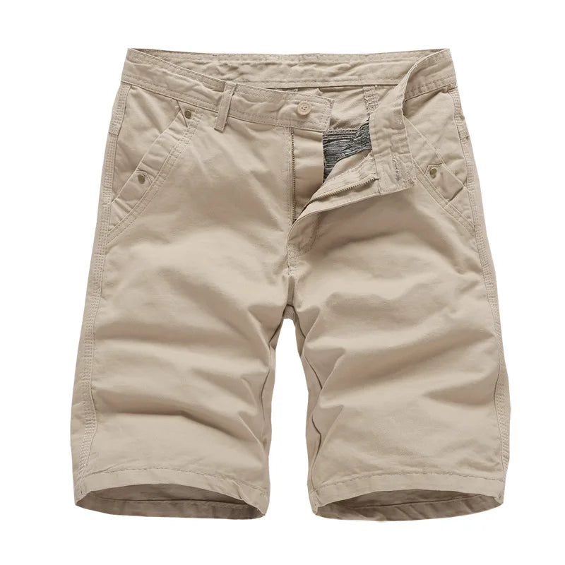 Threebooy  Camouflage Cargo Shorts Men New Mens Casual Shorts Loose Cotton Work Short Pants Man Plus Size 29-40