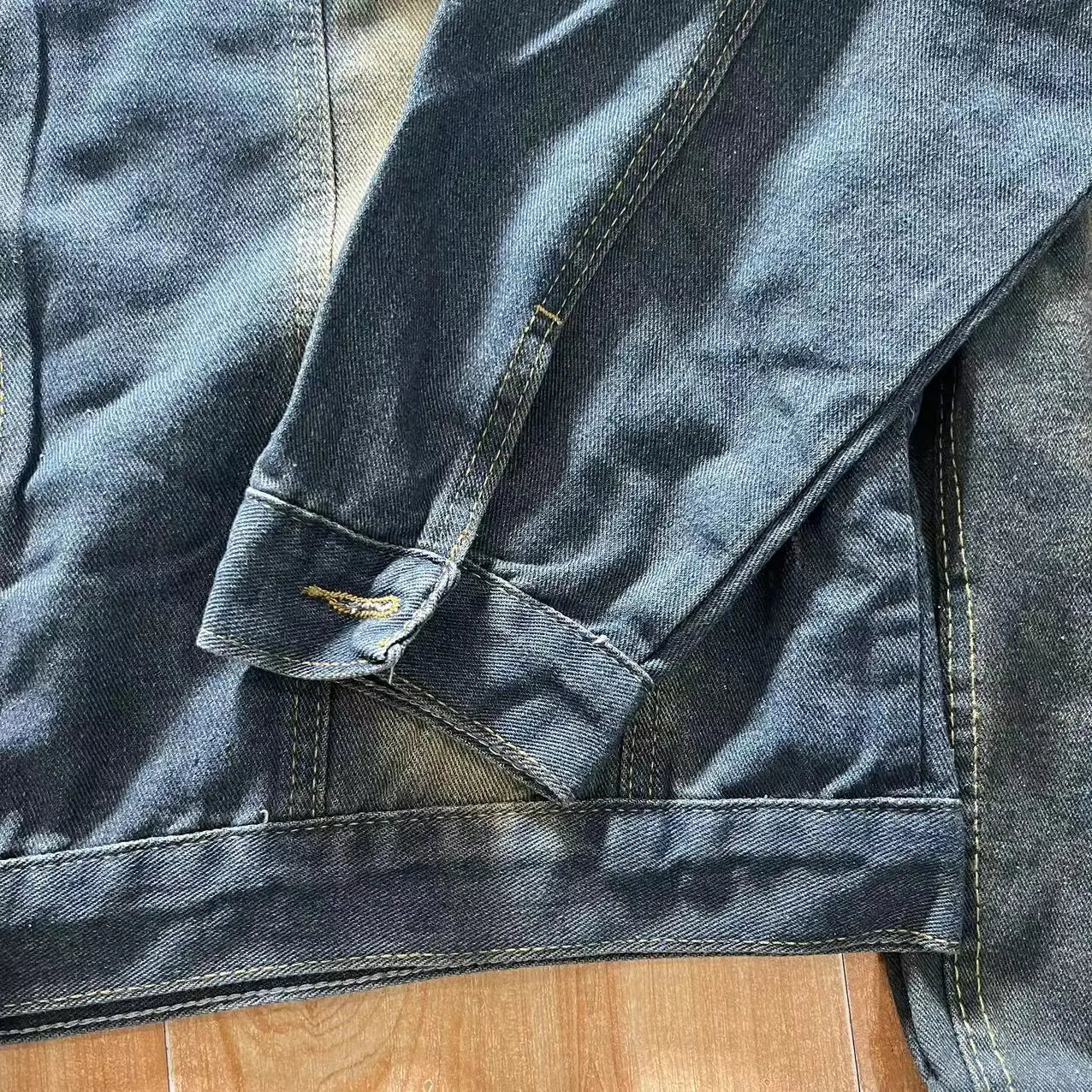Threebooy Two Piece Set/single Piece Spring Autumn Jackets Jeans Tracksuit Trendy Vintage Loose Washed Old Jeans Set Male Street Outerwear