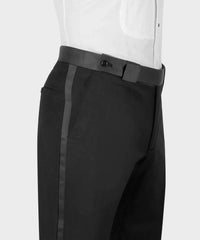 Threebooy  Luxury Crystals Men Suits Set 2 Piece Black One Button Slim Fit Trousers Wedding Tuxedo Formal Office Groom Prom