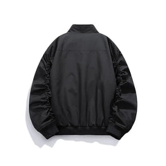 Threebooy Spring Windbreaker Lightweight Full Zip Mens Jackets Casual Outdoor Stand collar Overcoats Hiking Fishing Lightweight Coats