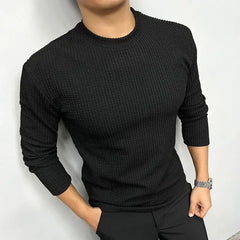 Threebooy  Men's Spor Casual Long Sve round Ne T-irt Running Training Baskeall American Sle Loose Fit Polyester Thermal