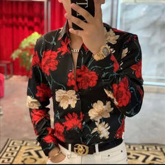 Threebooy  Luxury Fashion Trendy Printed Shirt