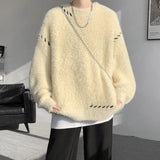 Threebooy Warm Autumn Winter Sweaters Men Casual Knitted Pullovers Male Round Neck Sweater Man Fashion Warm Knit Sweater