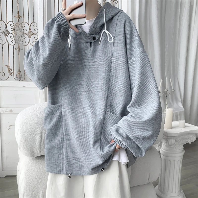Threebooy Sweatshirt Male Oversize Men's Spring Clothes Mens Designer Clothes Sweatshirts Man Original Brands Hoodie Clothing