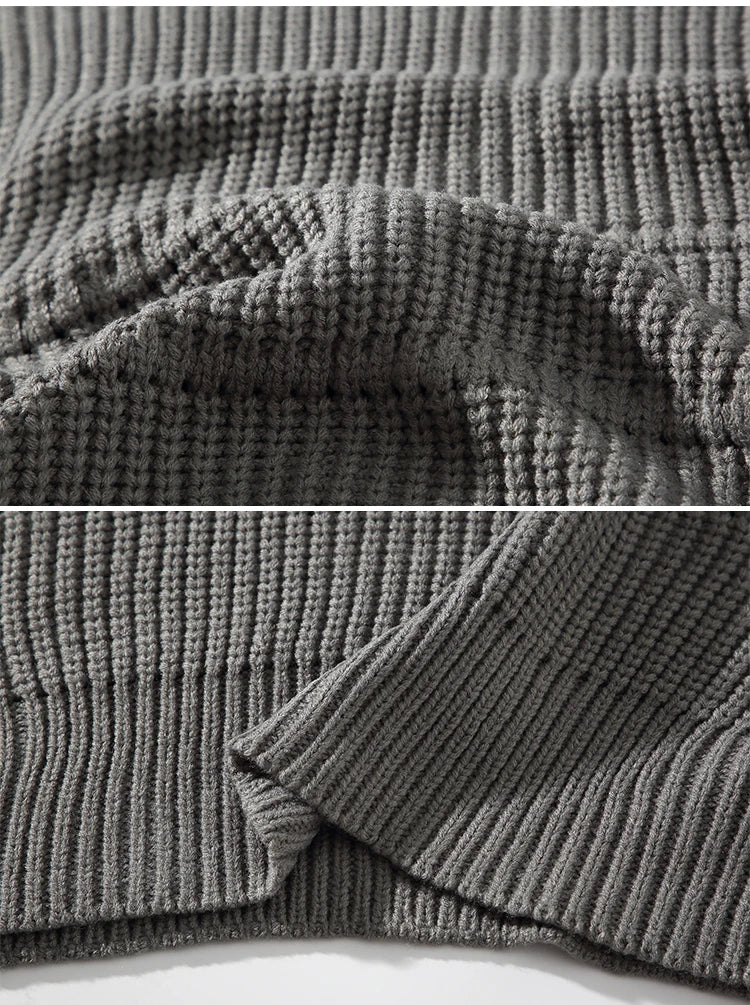 Threebooy Autumn Winter Mens Casual Turtleneck Pullover Men's Long Sleeve Rollneck Sweater Korean Style Fashion Warm Knitted Sweater