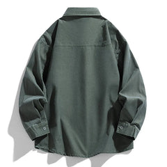 Threebooy Spring new outdoors shirt men  Sun Protection Fishing Shirts Men's Long Sleeve Shirts Mesh Breathable Hiking Work Cargo Shirts