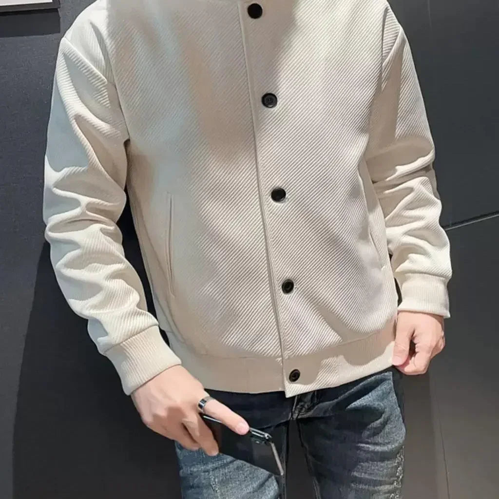 Threebooy Male Coats Spring Autumn Men's Cargo Jackets High Quality Cold Y2k Clothing Fashion Clothes Offer Stylish Trendy Sale