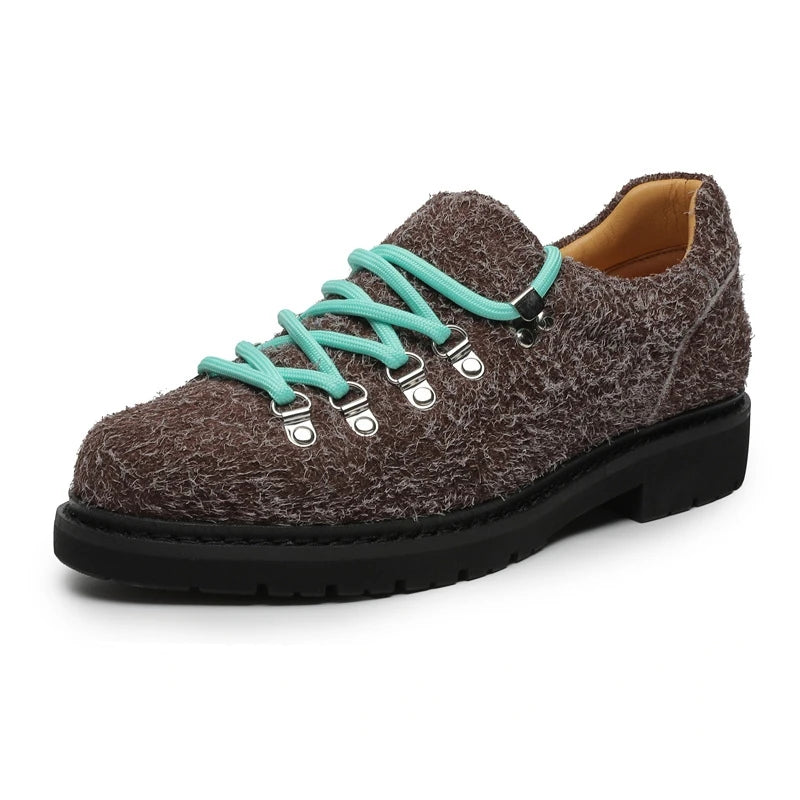 Threebooy  Fashion Mens Casual Shoes Men Trendy Designer Style Derby Shoe Men's Lace-up Flats