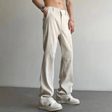 Threebooy American High Street Slim Suit Pants Summer Men Spring Summer New Casual Pants Tide Brand Design Neutral Trouser LGBT Streetwear