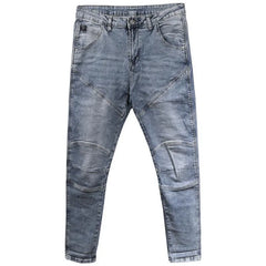 Threebooy  Spring and Autumn New Fashion Solid Color Straight Leg Stretch Slim Pants Men's Casual Comfortable Sports High-Grade Trousers