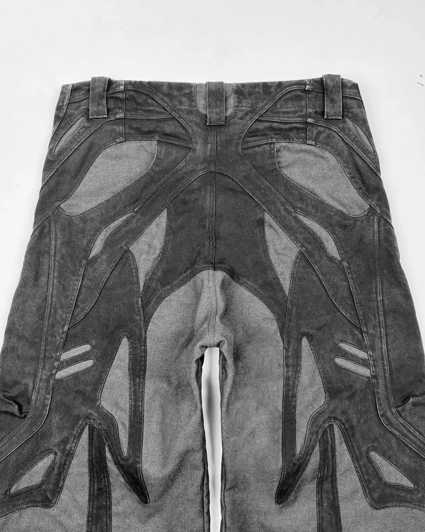 Threebooy Goth Hip Hop Patchwork Oversized Baggy Jeans Women New Wide Leg High Waist Y2k Mens Jeans Retro Heavy Denim Pants Streetwear