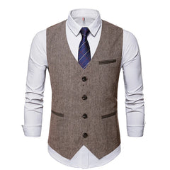 Threebooy Sleeveless Men Vest Retro Waistcoat Men's Coats Man Coat Male Clothes Jackets Clothing Tactical Padded Mens Vests Golf