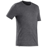 Threebooy 100% Merino wool 16.5Micro T Shirt Men Superfine Base Layer Short Sleeve shirt Quick dry Wicking Breathable Anti-Odor Asia size
