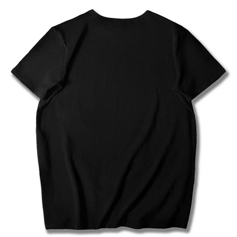 Threebooy  New Summer Men Oversized T-shirt Bust 186cm 15XL 14XL 13XL 12XL 11XL 10XL 9XL 8XL Weight 110KG-210KG Plus Size Men T-shirt