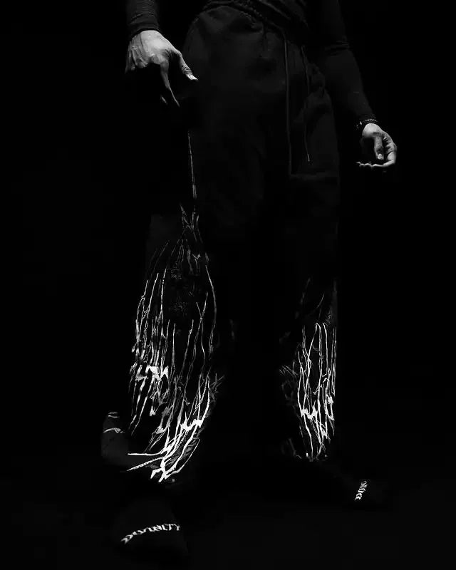 Threebooy  Y2K Breathedivinity Skull Cargo Pants Men Women Gothic Casual Sports Joggers New Hip Hop Street Fashion Couple Street Trousers