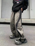 Threebooy Y2k Pants Men Baggy Women Straight Trousers Sweatpants Wide Leg Casual Jogging Pantalones Hombres Unisex parachute Pants