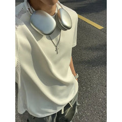 Threebooy Short Sleeve Slim Fit Tshirt men Breathable Design Trendy Fashion Summer Casual Comfort Lightweight Ventilation Style Streetwear